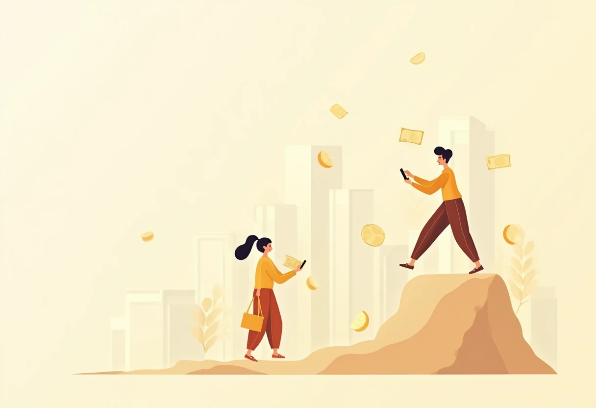 Ilustración de opciones financieras