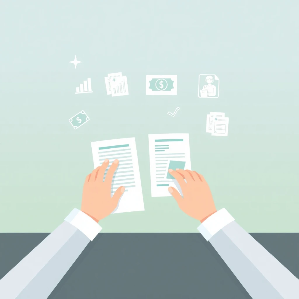 Revisión de documentos financieros